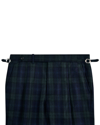 VBC 100% Wool: Black Watch Tartan Checks