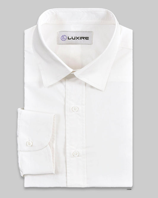 White Poplin Every-Day Shirt