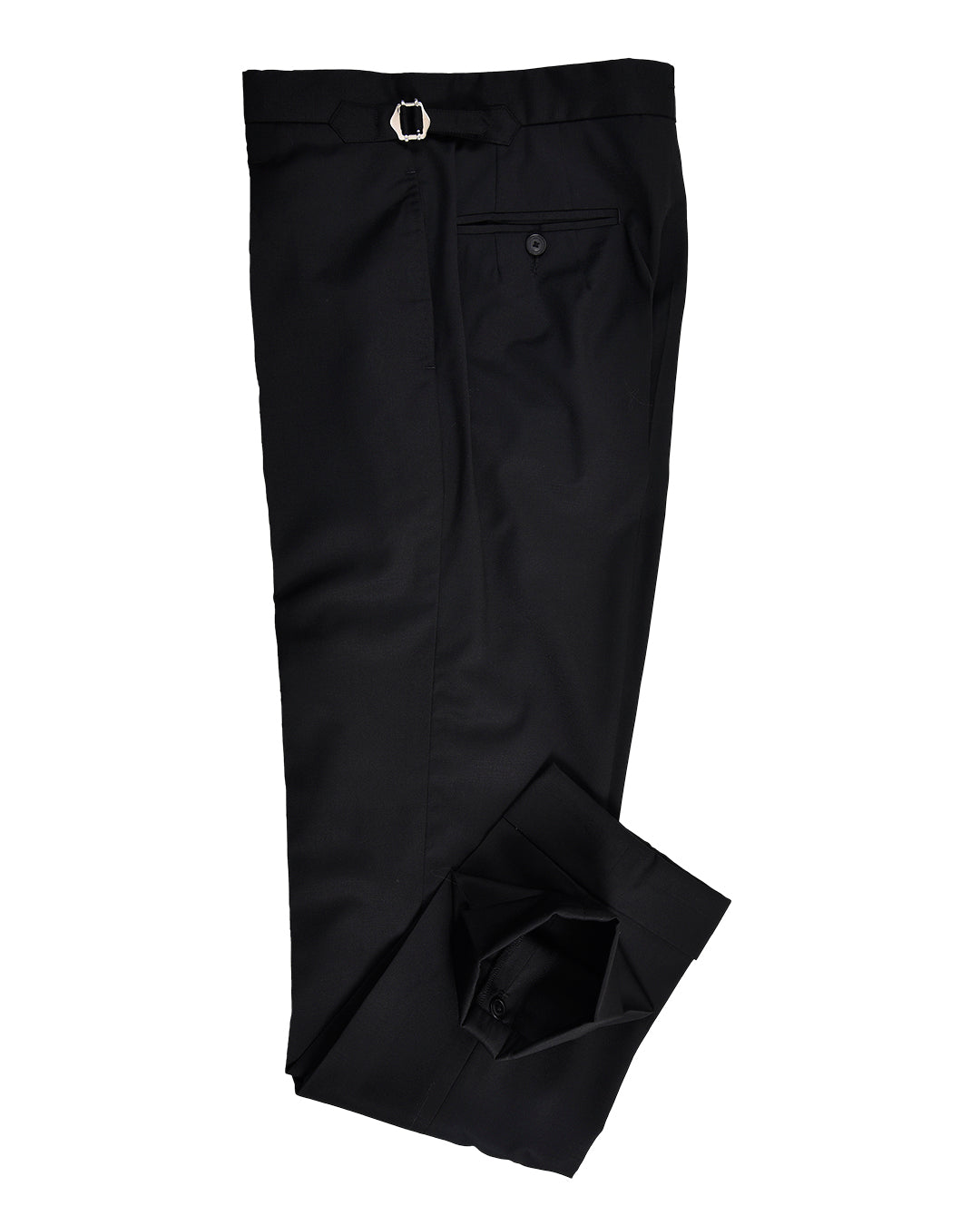 Washable Wool Pants: Plain Black – Luxire Custom Clothing