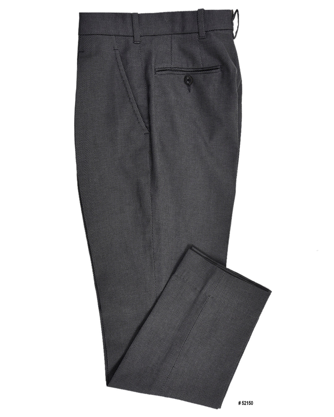 Light & Dark Grey Birdseye Pant - 1