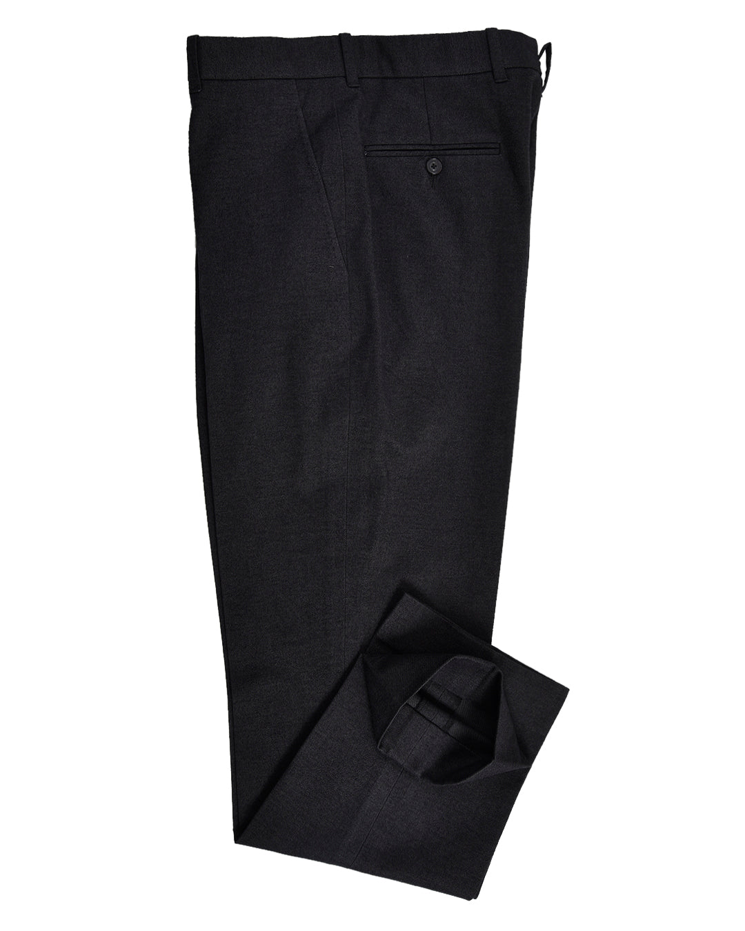 Midnight Grey Cotton Gabardine Twill - 2