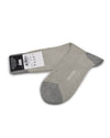 Pantherella FABIAN Cotton Herringbone - Mid Grey Mix