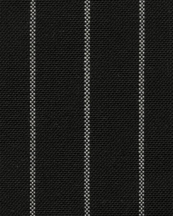 Holland & Sherry Crispaire Black Chalk Stripe