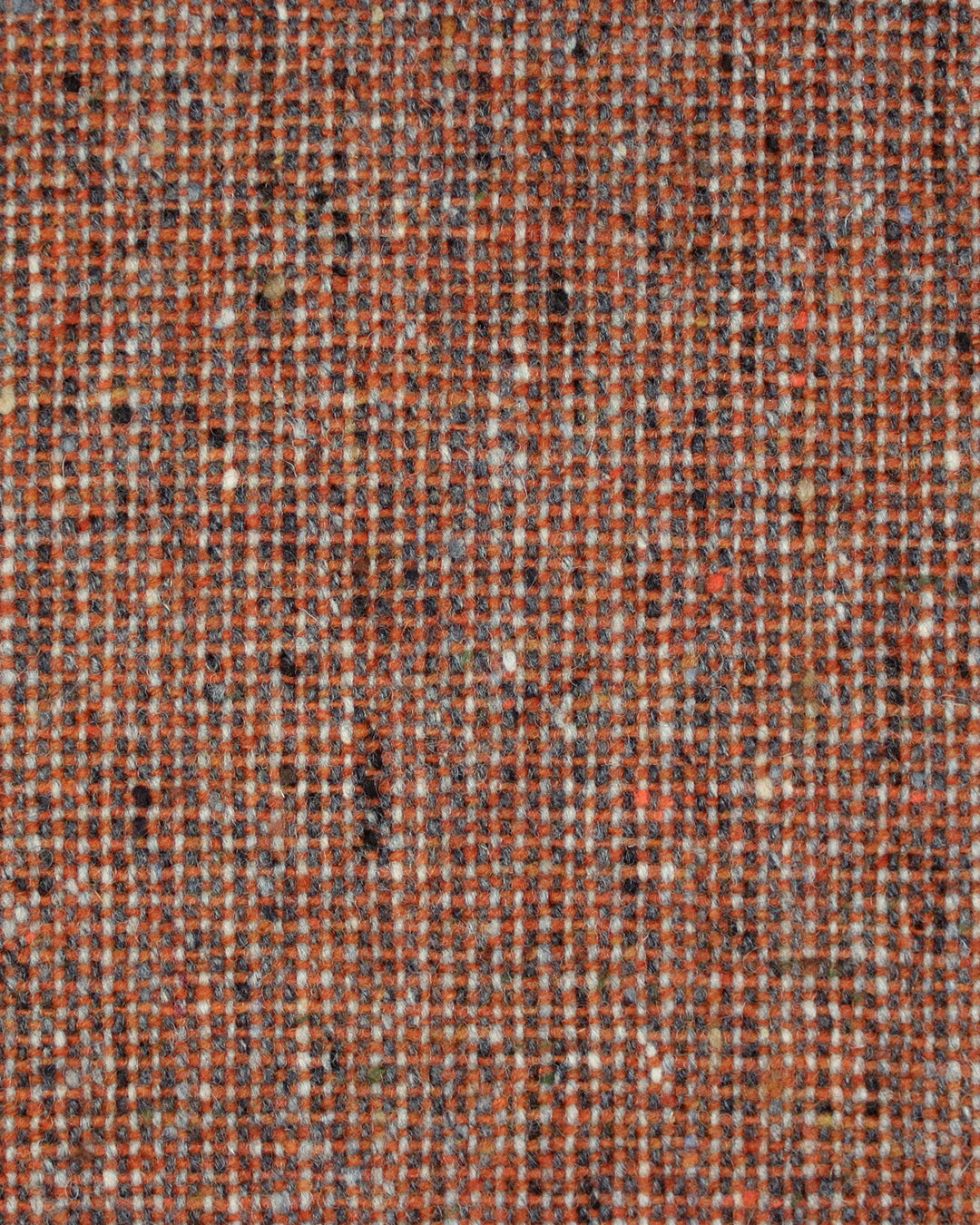 Molloy Herringbone Donegal Tweed Pants - Brick Red - 2