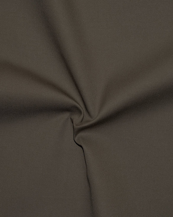 Soft Lighter Brown Stretch Twill