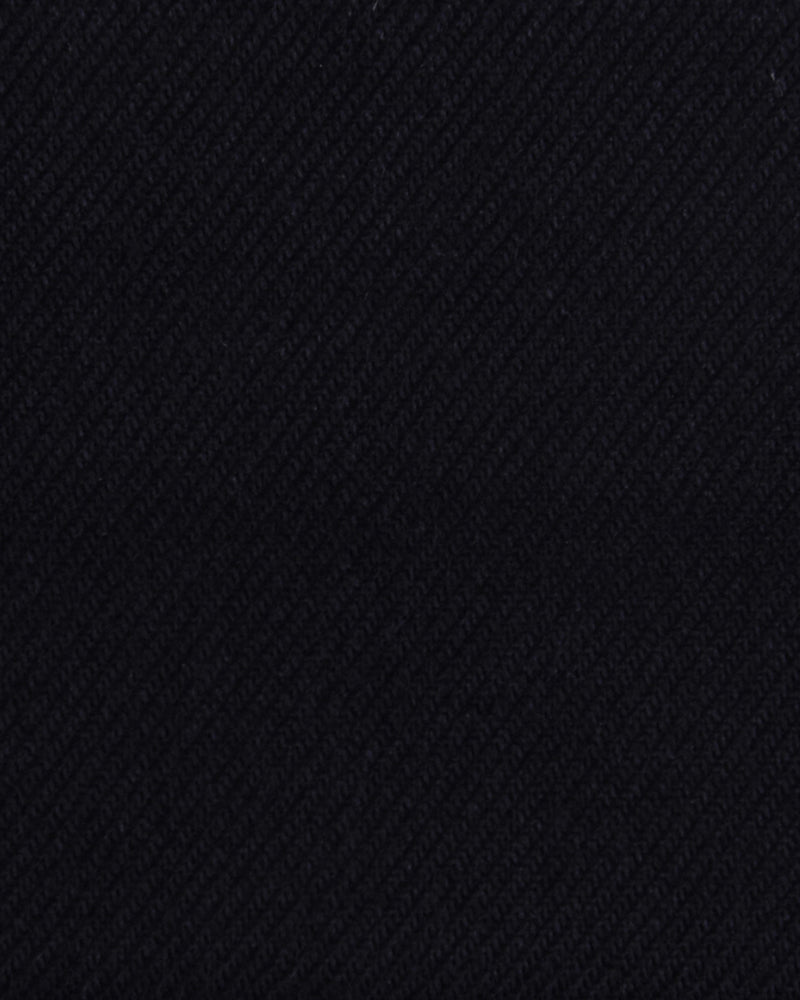 Cashmerello Alumo: Dark Navy Blue Cotton Twill