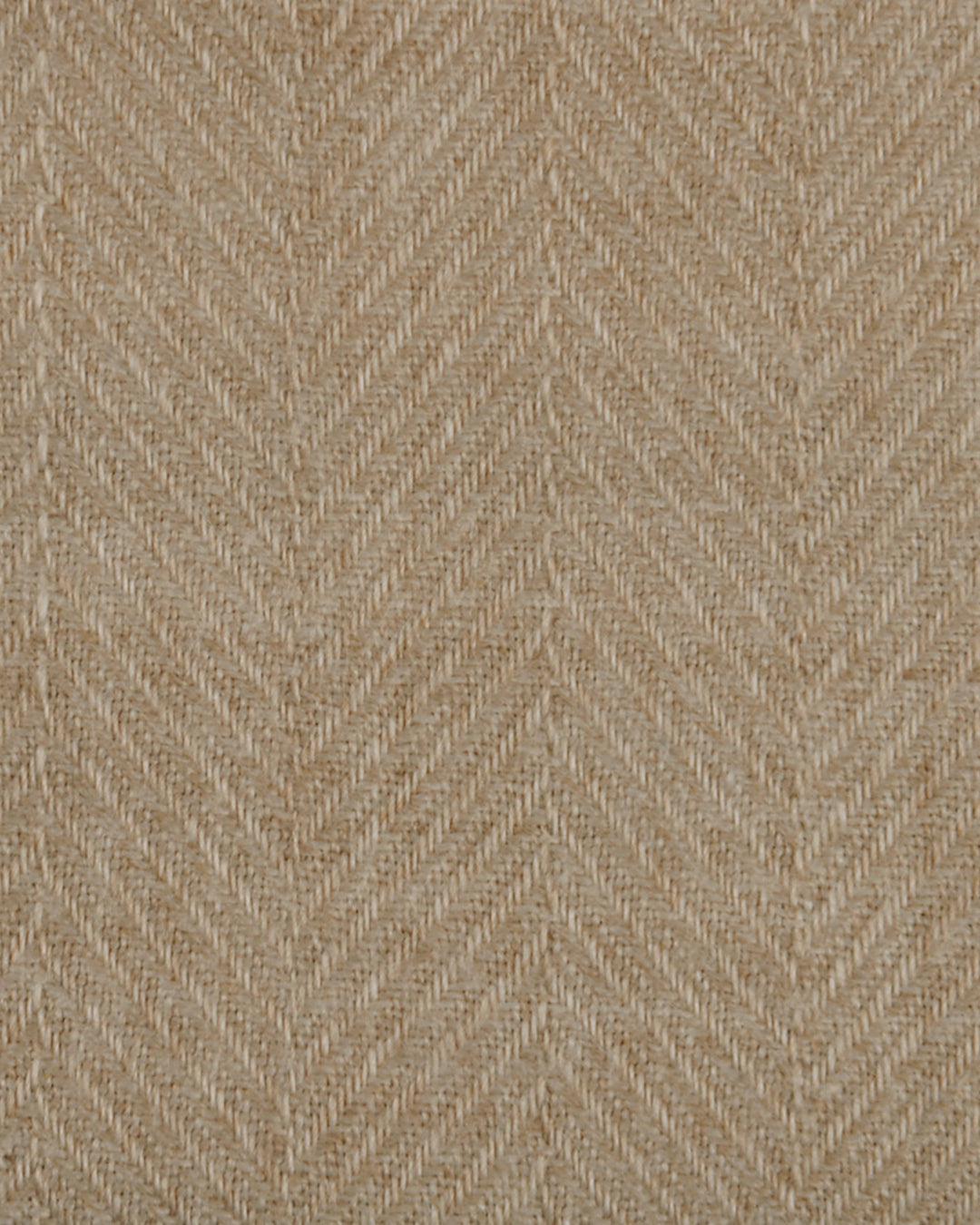 Cashmerello Alumo: Light Beige Cotton Herringbone - 4