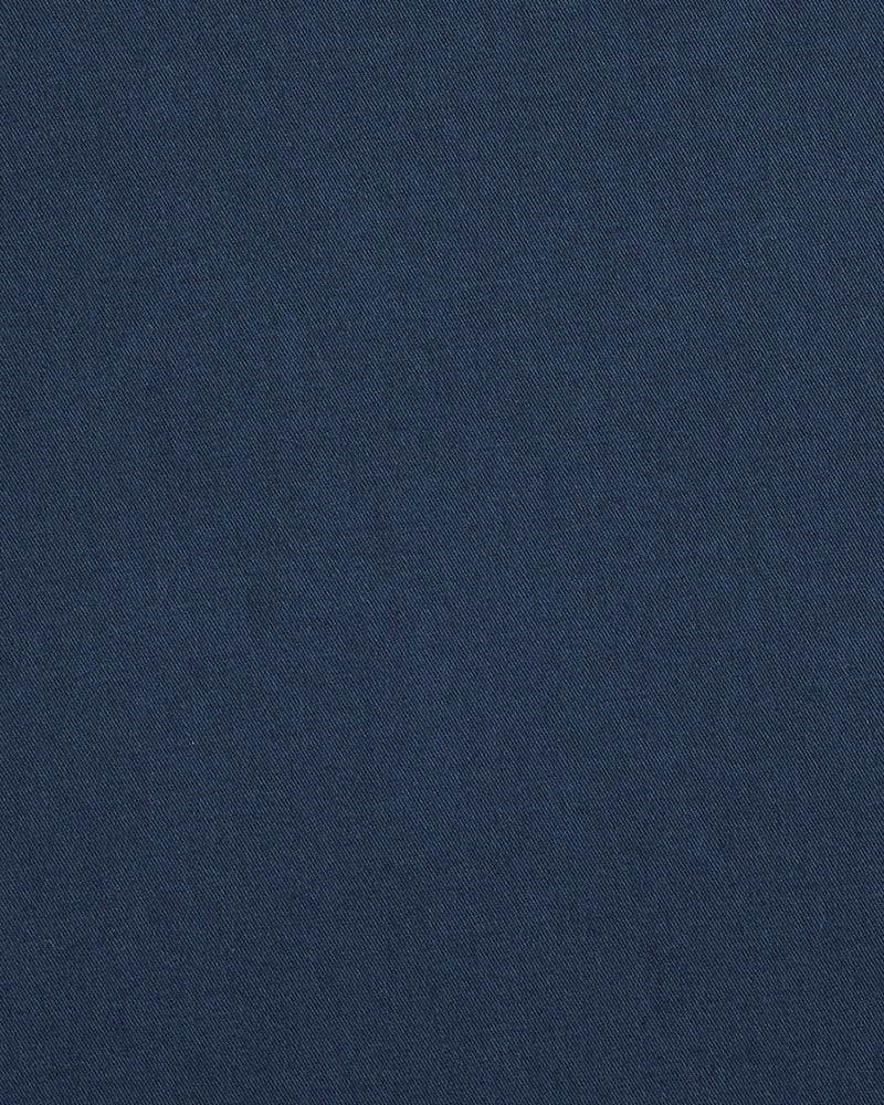 Navy Twill Stretchable chino