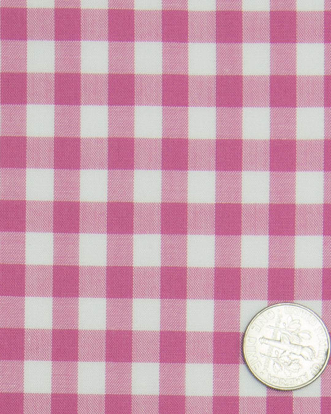 Bright Pink Bold Gingham on White - 4