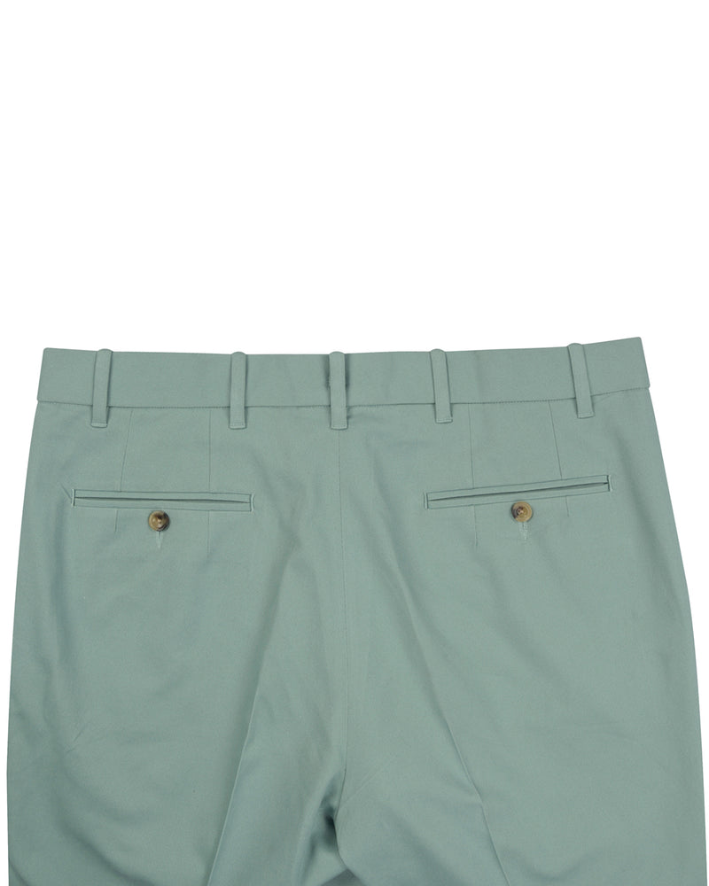 Aqua Blue Twill Chino