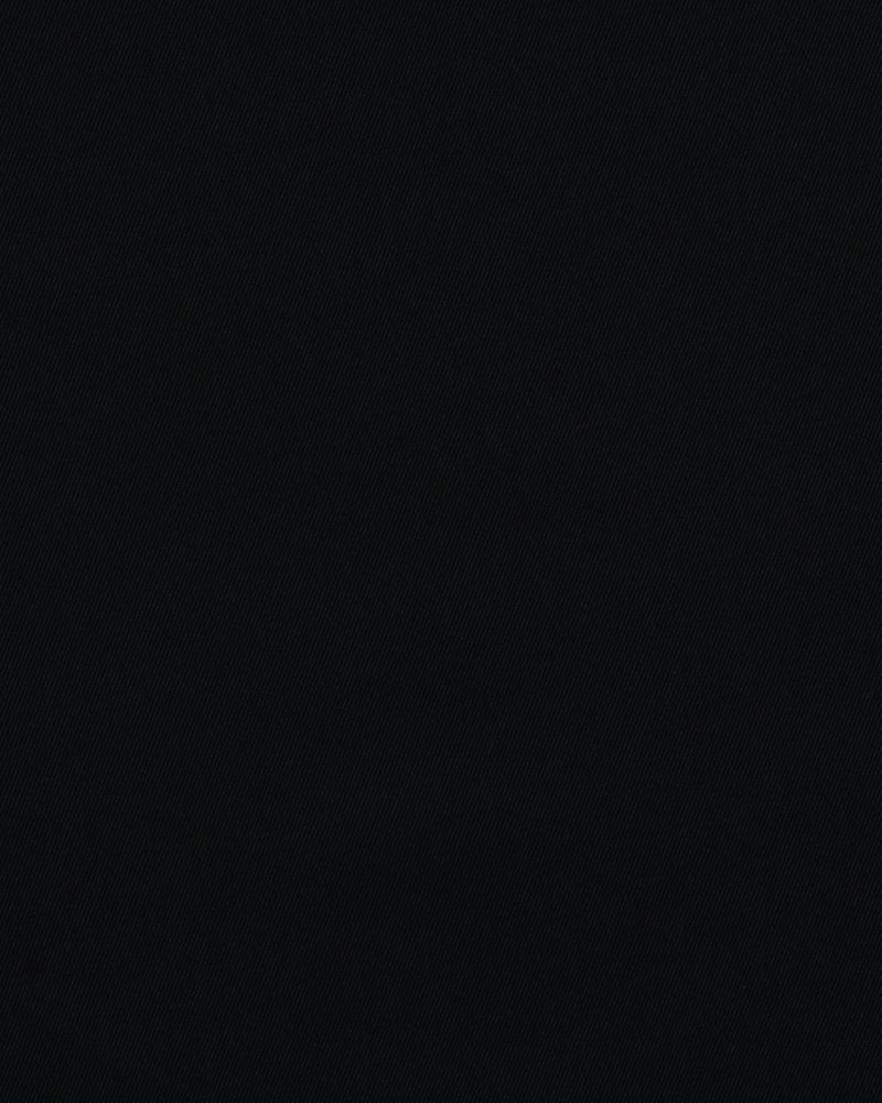 Midnight Black Stretchable chino