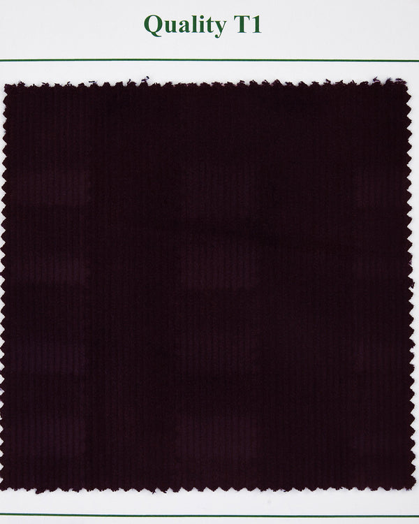 Brisbane Moss Plum 12 Wale Corduroy