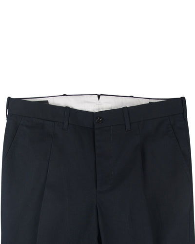 Brisbane Moss Navy Cotton Cavalry Twill