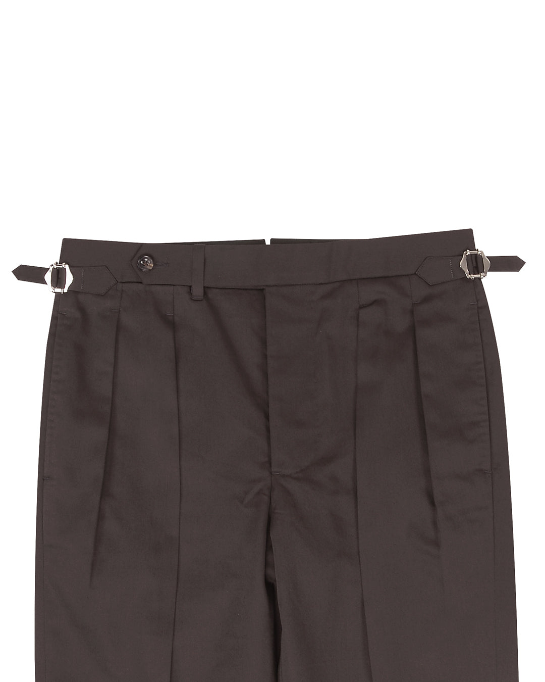 Choco Brown Plain Chino - 1