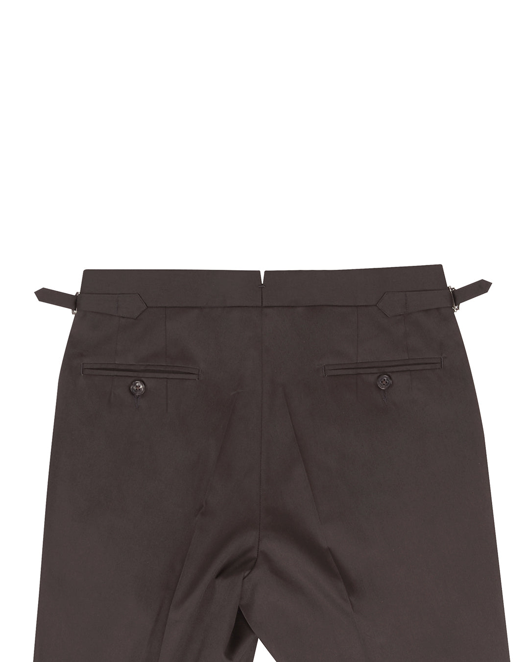 Choco Brown Plain Chino - 3