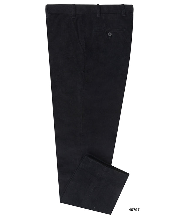 Corduroy: Black 15 Wale