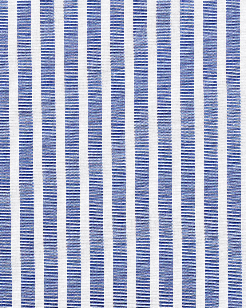 Cornflower Blue Bengal Stripes Shirt