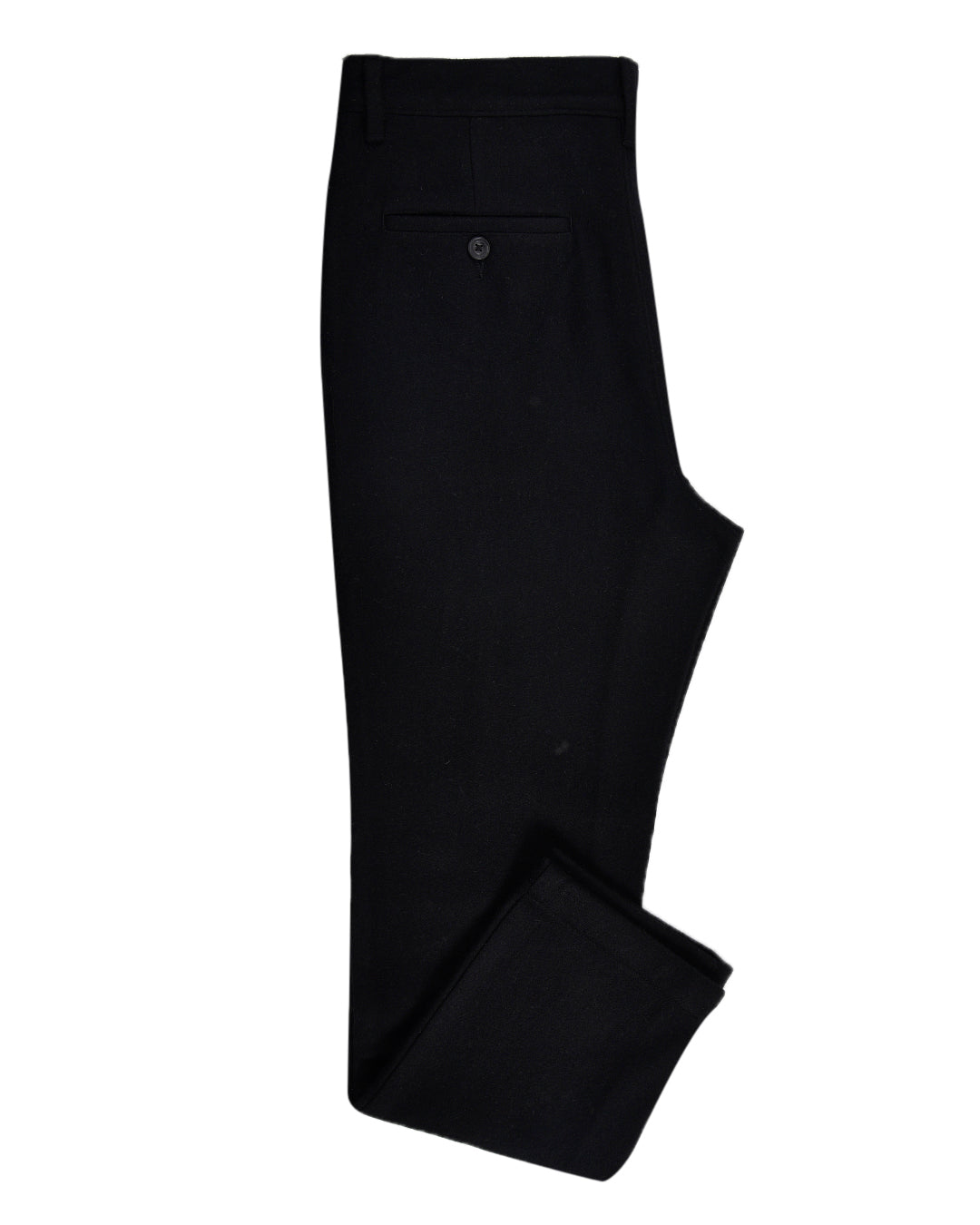 Black Winter Pant in Recycled Wool