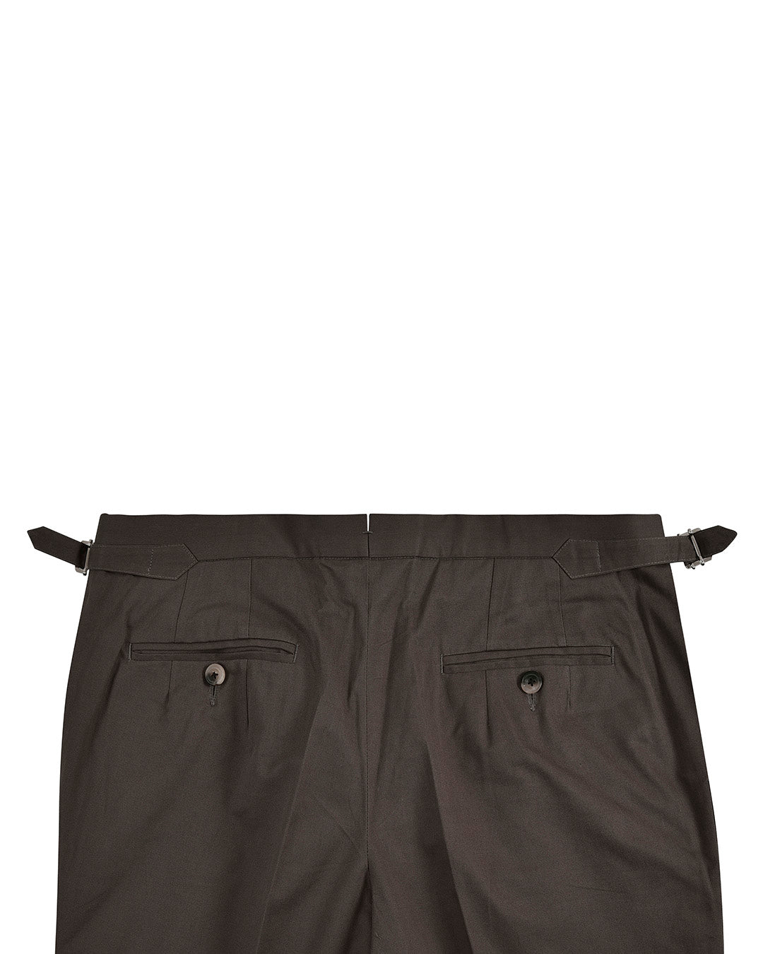 Pleated Choco Brown Pant