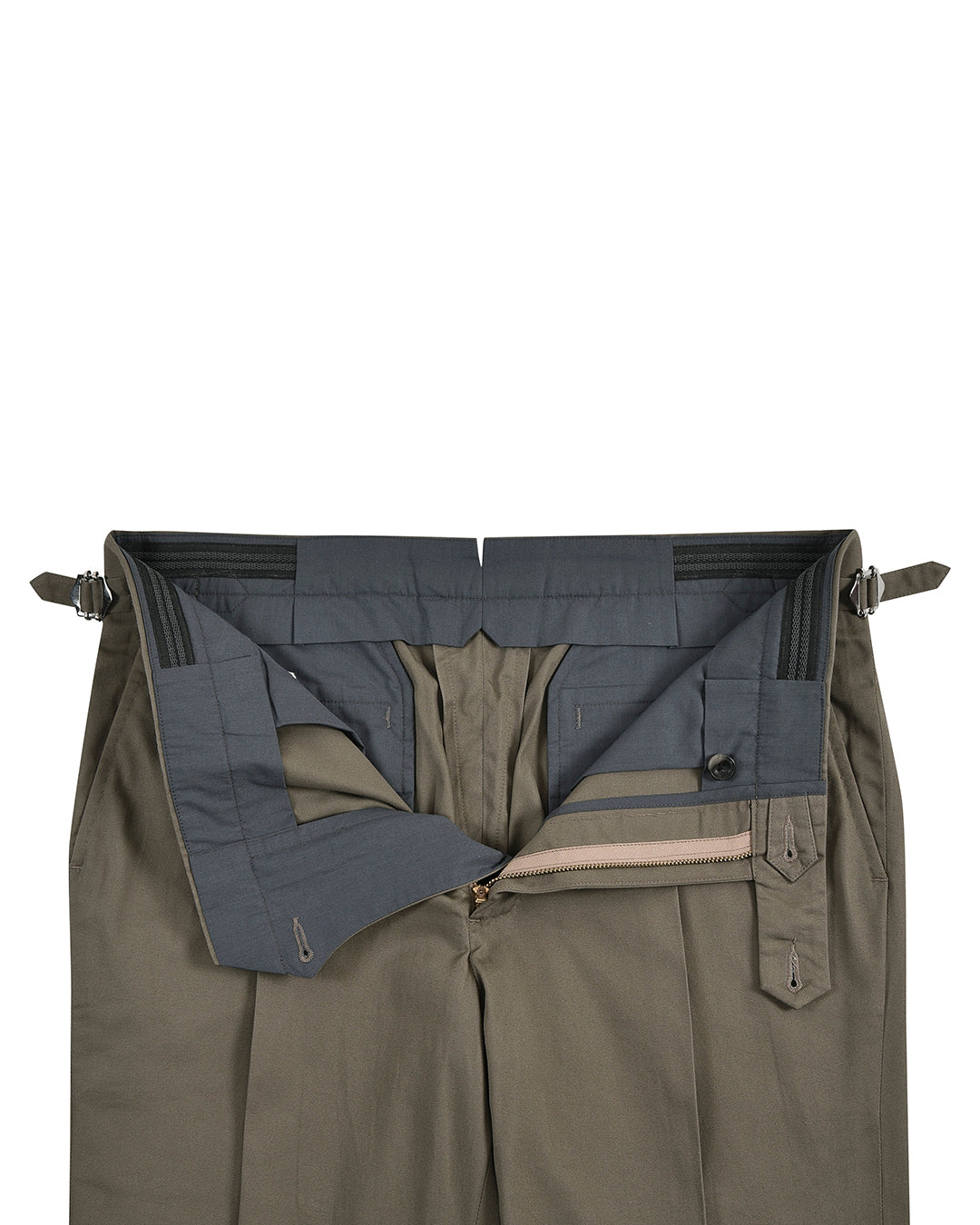Fresco Soft Light Brown Twill Dress Pant - 3