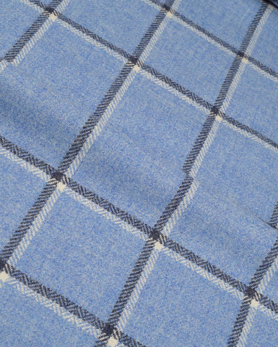 Dugdale Tweed: Blue Windowpane