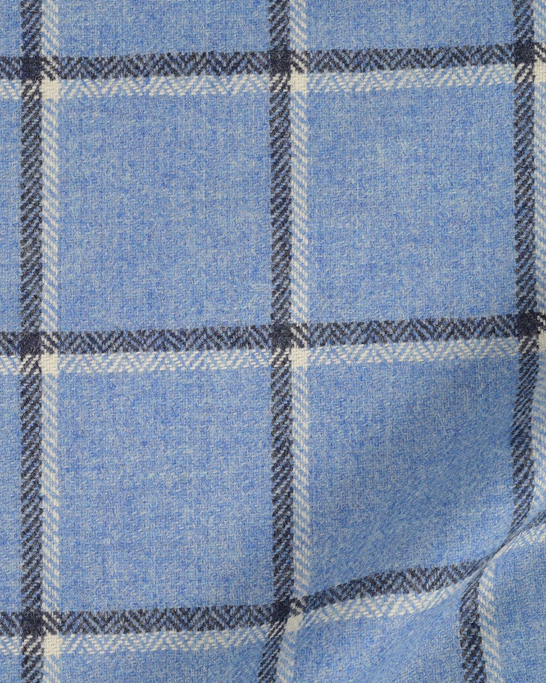 Dugdale Tweed: Blue Windowpane