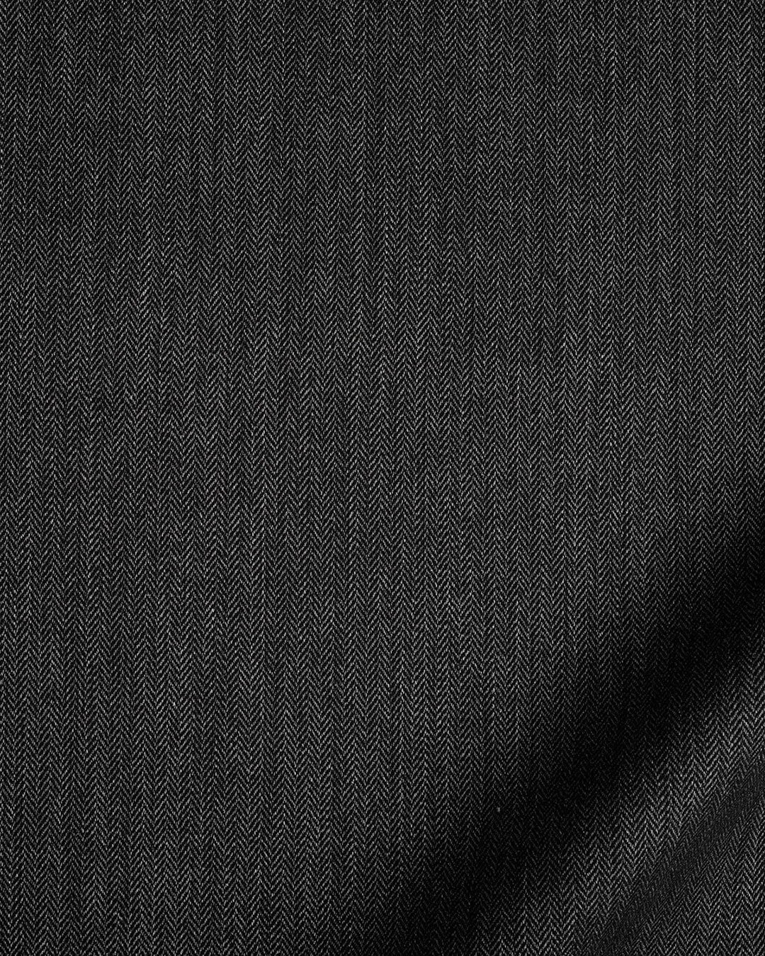 Performance Chino: Grey Herringbone - 7