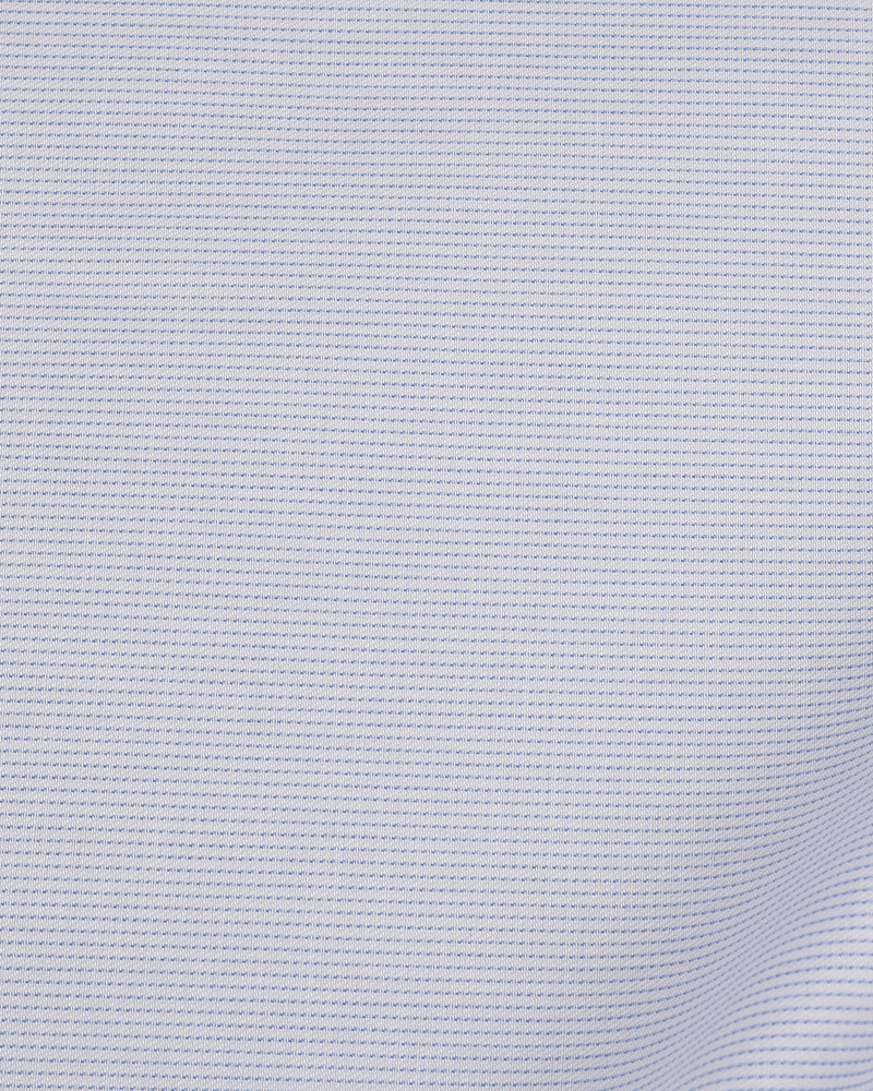 Cornflower Pin Stripes