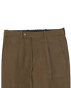 Dacota Soft Dark Brown Stretch Twill Pants