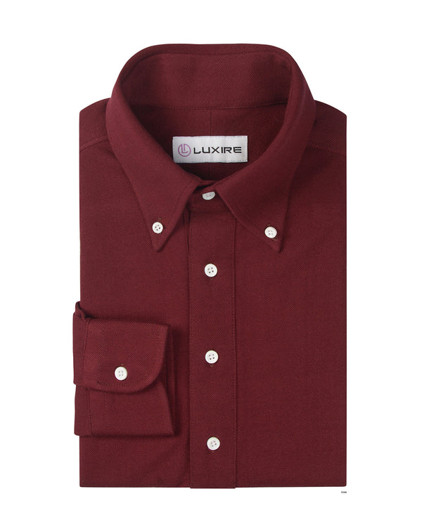 Polo Plain Maroon