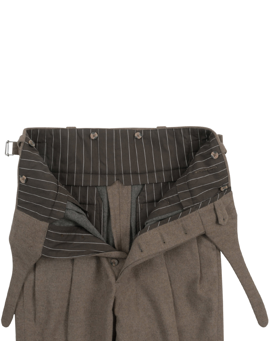 Drago 5% Cashmere 95% wool: Fawn Flannel - 3