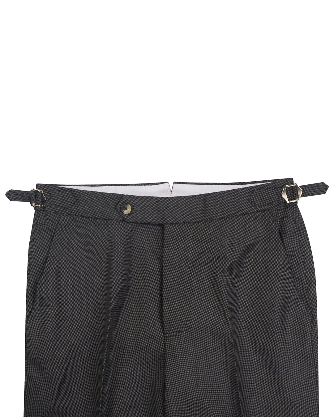 Drago Grey Birdseye Super 130s Wool - 2