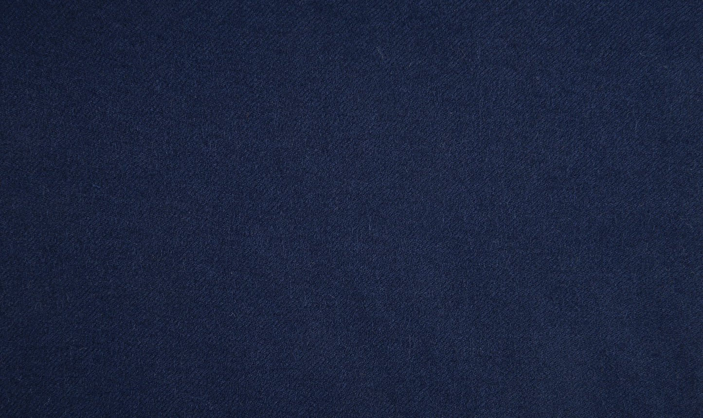 EThomas Wool Cashmere: Blue Twill Jacket (7811743432)
