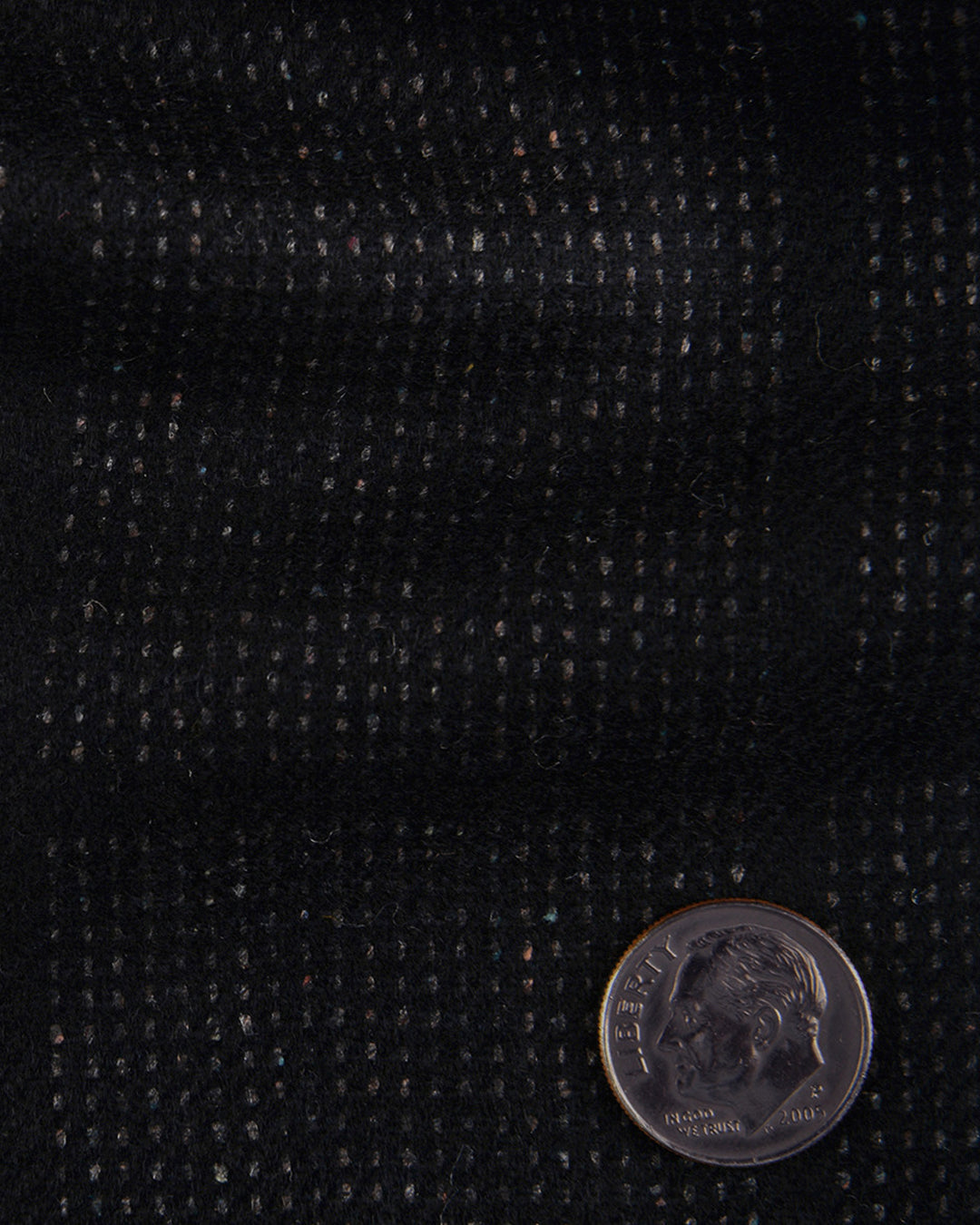 EThomas Wool Silk Cashmere: Black Windowpane Jackets