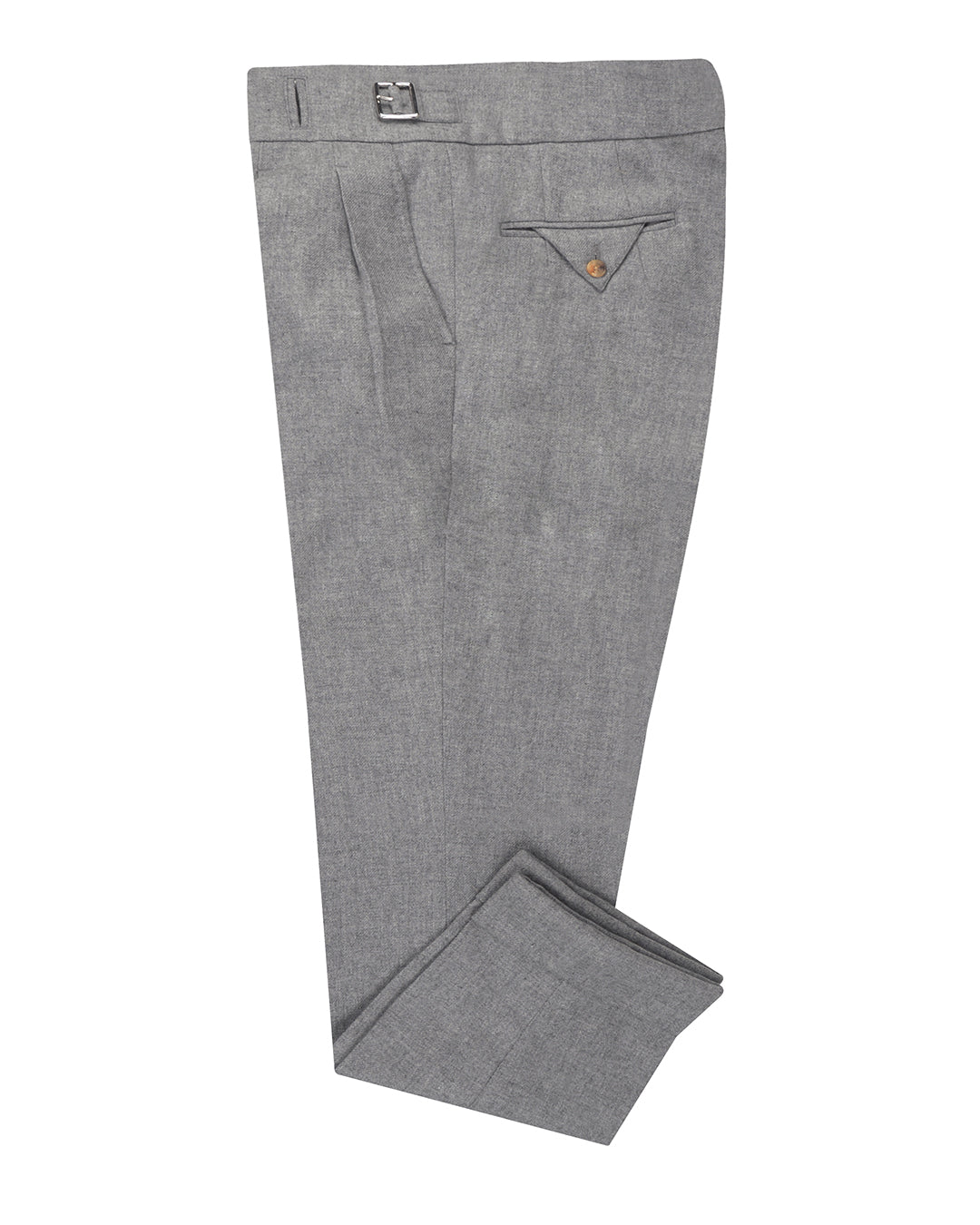 EThomas Wool Cashmere: Ash Twill - 1