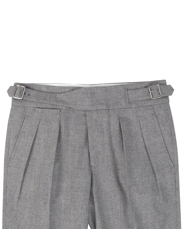 EThomas Wool Cashmere: Ash Twill