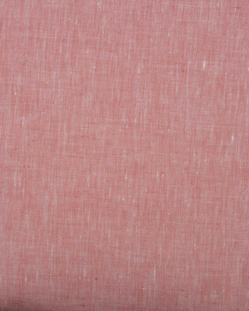 Linen: Dark Peach Chambray