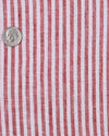 Linen: Red Candy Stripes