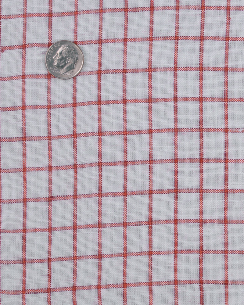 Linen: Red Graph Checks
