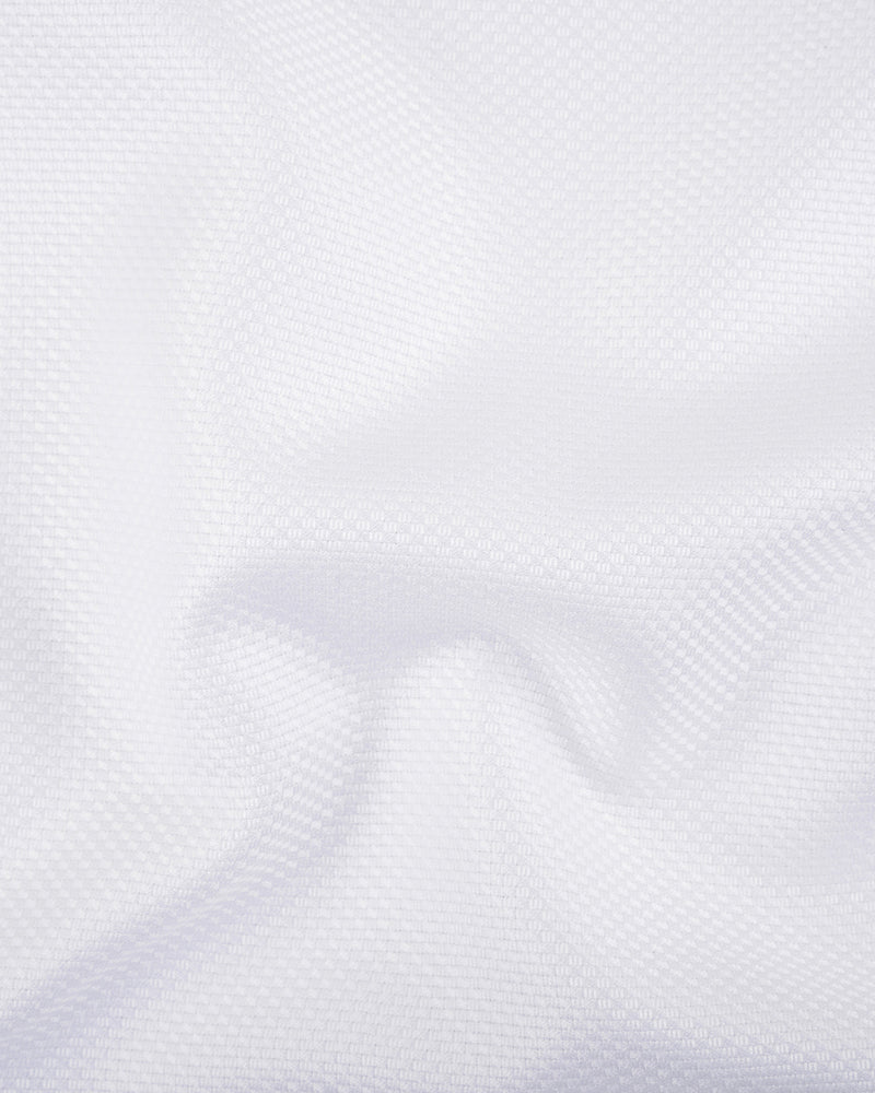 Grandi and Rubinelli Fine White Basket Weave