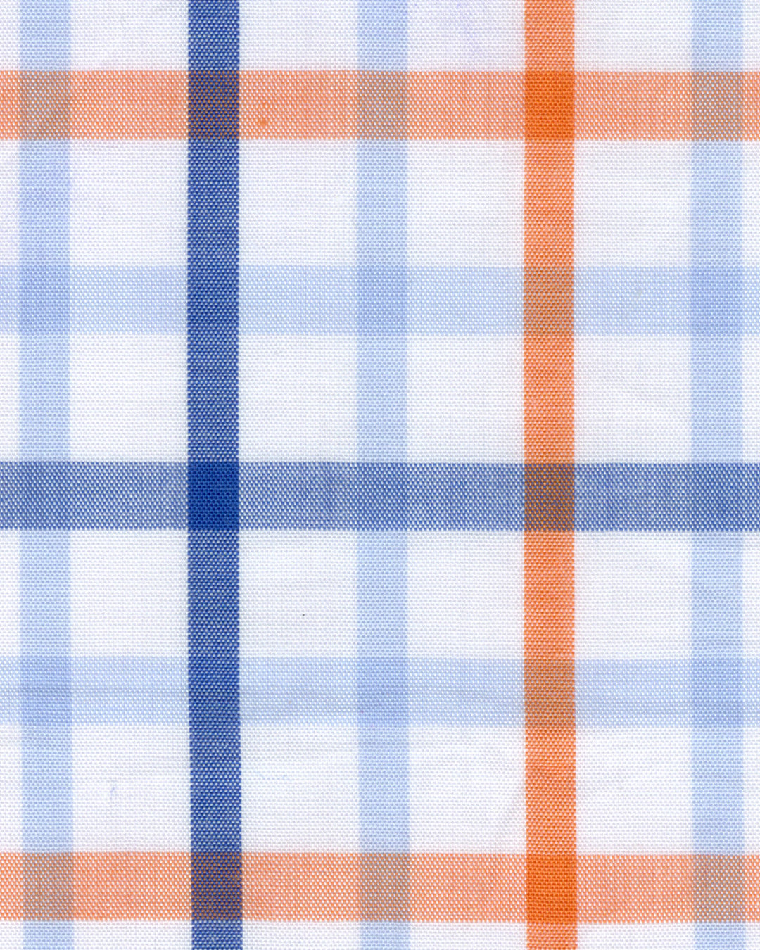 Summer - Orange Blue Big Tattersall - 4