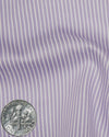 White Pin Stripes On Purple