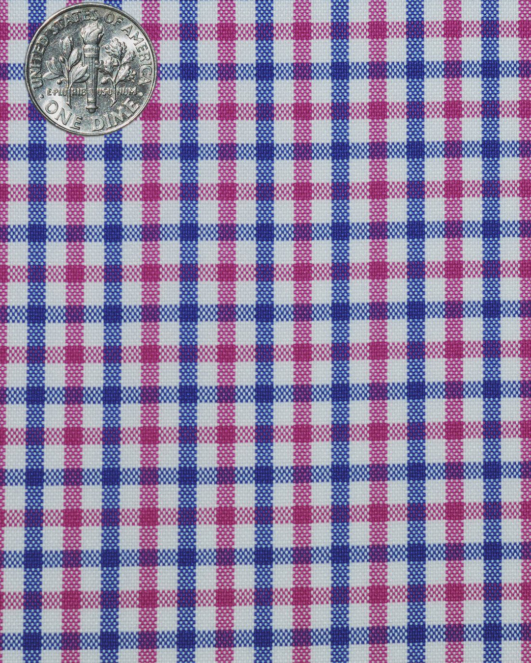 Pink Blue Small Gingham - 4