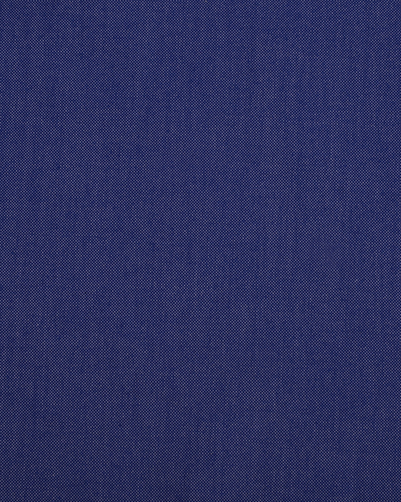 Wrinkle Free Travel Oxford: Indigo