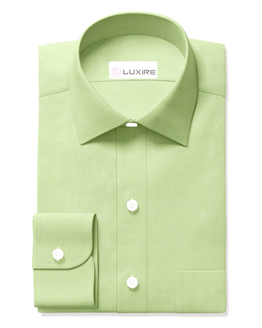 Moss Green Casual Oxford