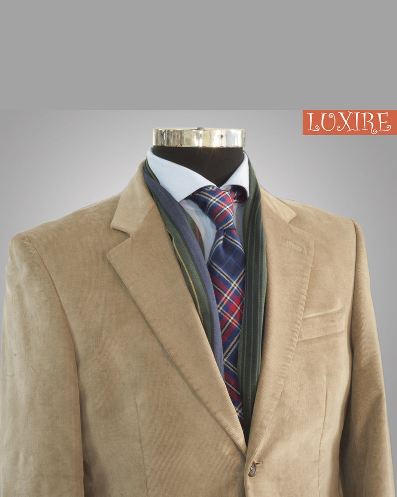 Green Stripes Cotton Scarf