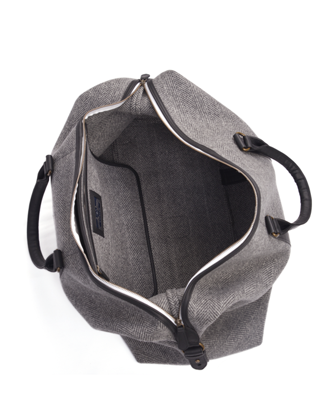 Leather Trimmed Holdall Bag