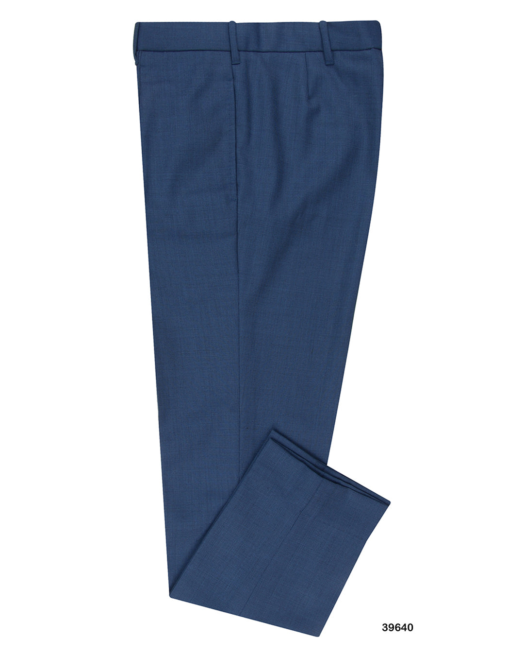 Holland & Sherry Crispaire French Blue Nailhead - 1