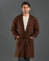 VBC Coffee Brown Flannel Over Coat