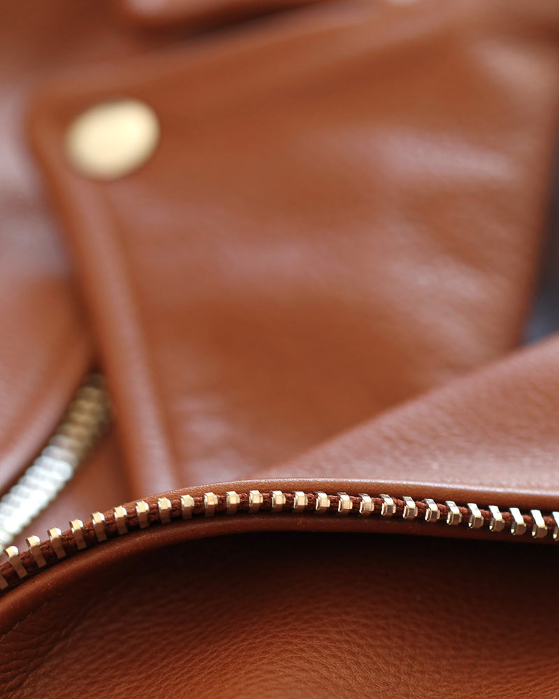 Styleforum+Luxire: Leather Rider Jacket MTM